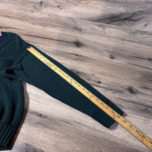 Skyr Sweater Grannycore Vneck Knit Size Medium - Picture 8 of 8